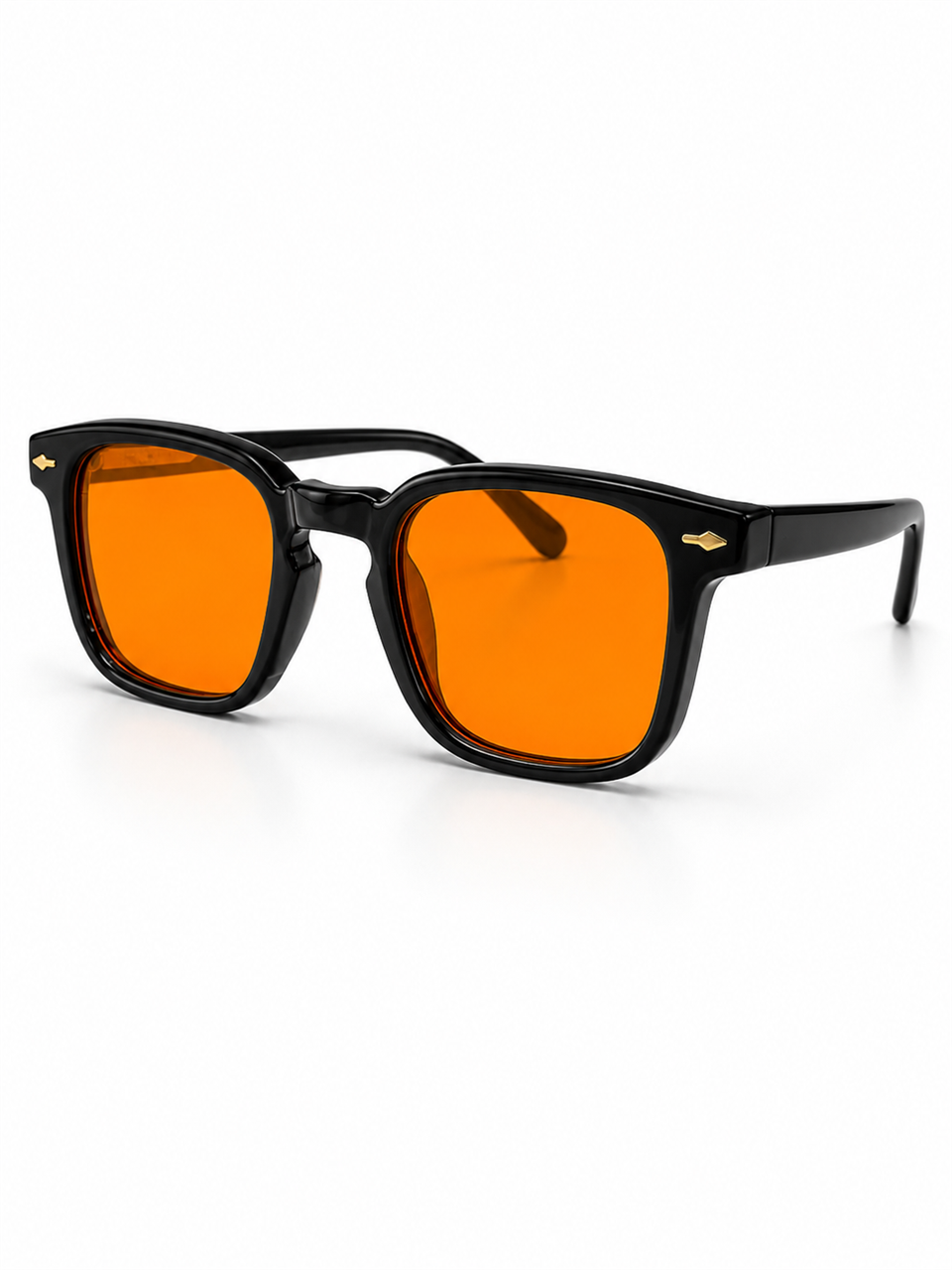 ROYAL EYEWEAR BLACK ORANGE LORRAINEW