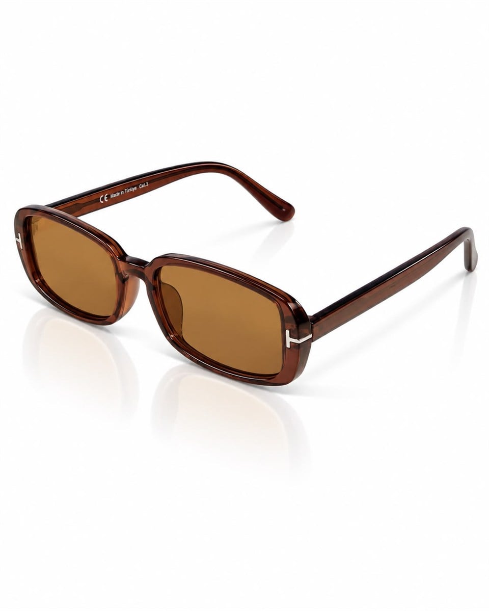 Royal Eyewear Re1005 Kahverengi Güneş Gözlüğü 