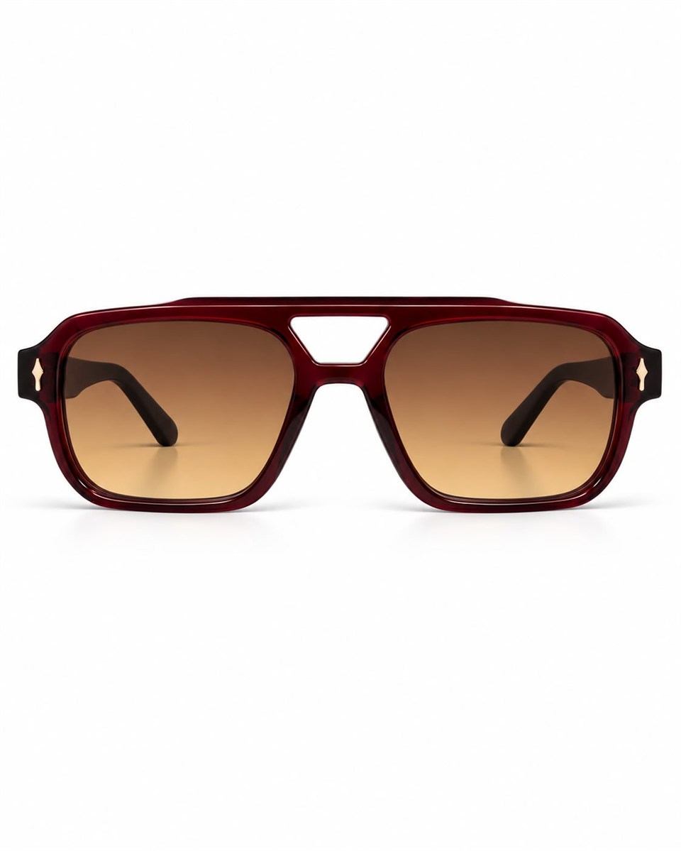 Royal Eyewear Re1009 Degrade Kahve Güneş Gözlüğü 