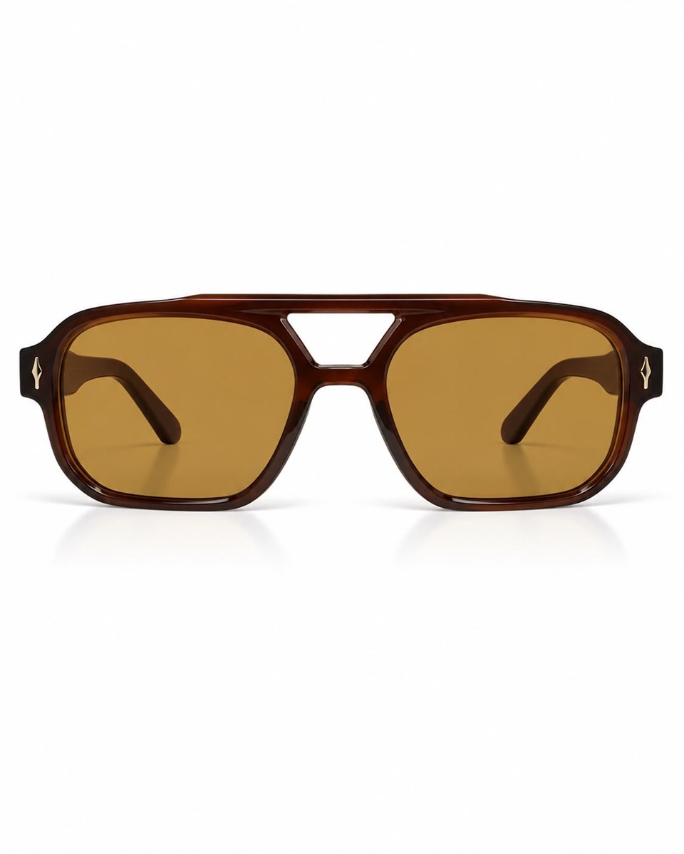 Royal Eyewear Re1009 Koyu Kahverengi Güneş Gözlüğü 