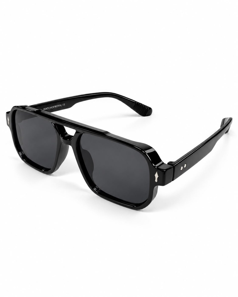 Royal Eyewear Re1009 Siyah Güneş Gözlüğü 