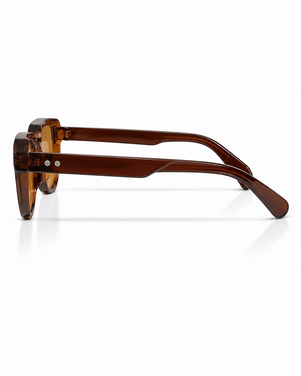 Royal Eyewear Re1009 Koyu Kahverengi Güneş Gözlüğü 