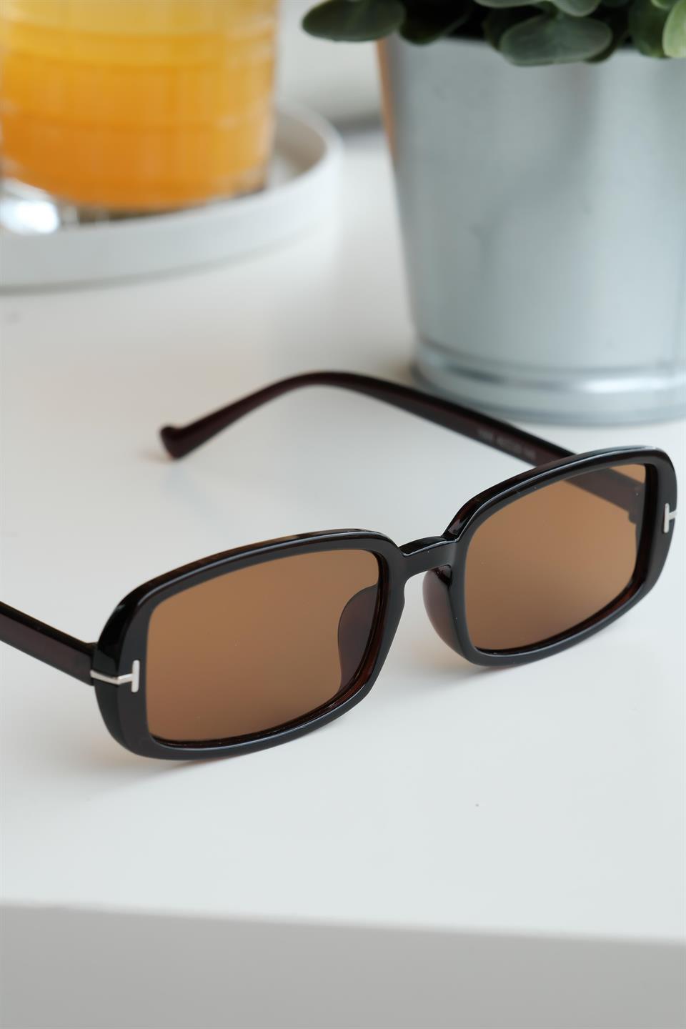 Royal Eyewear Re1005 Kahverengi Güneş Gözlüğü 