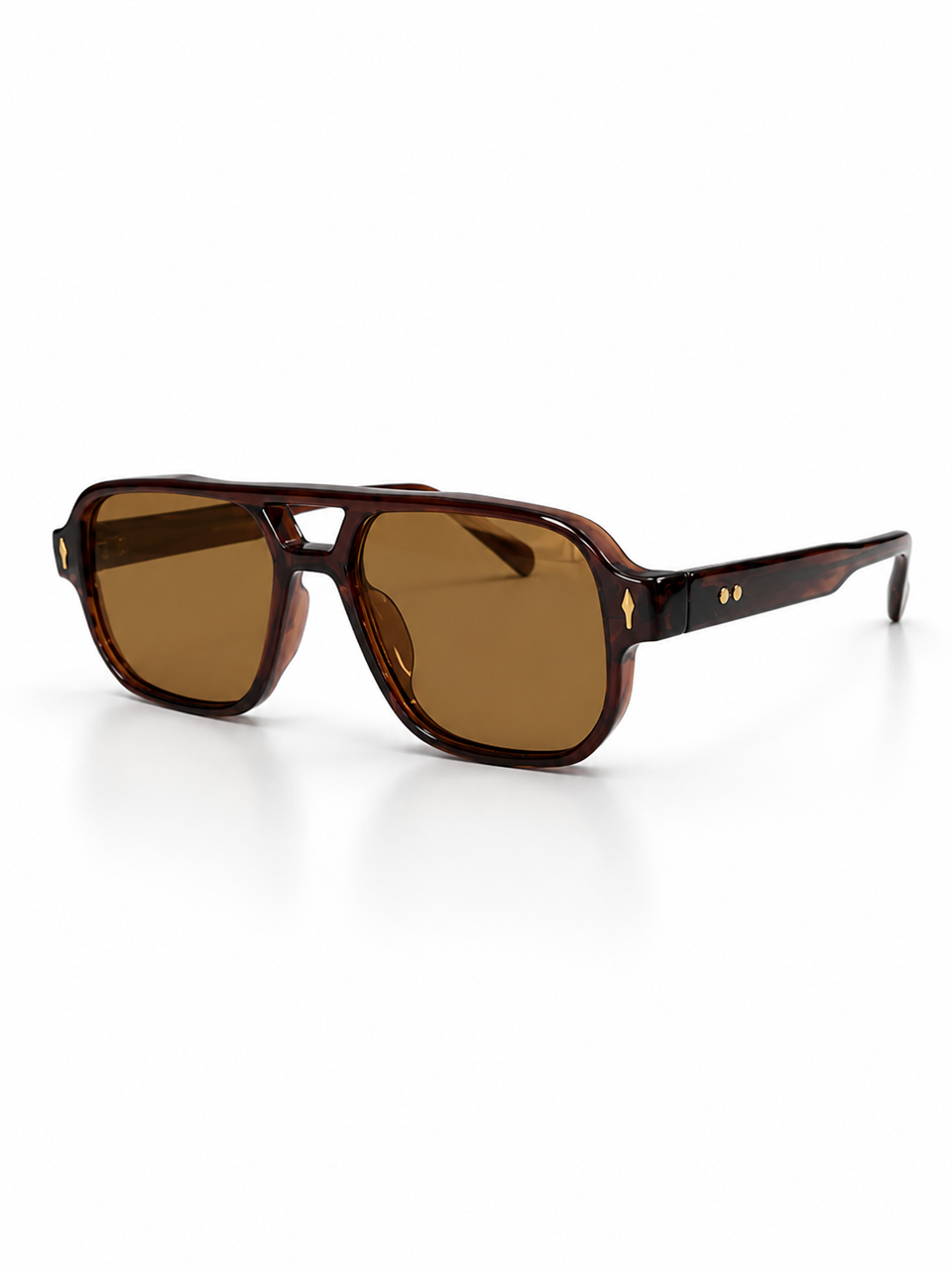 Royal Eyewear Re1009 Koyu Kahverengi Güneş Gözlüğü 