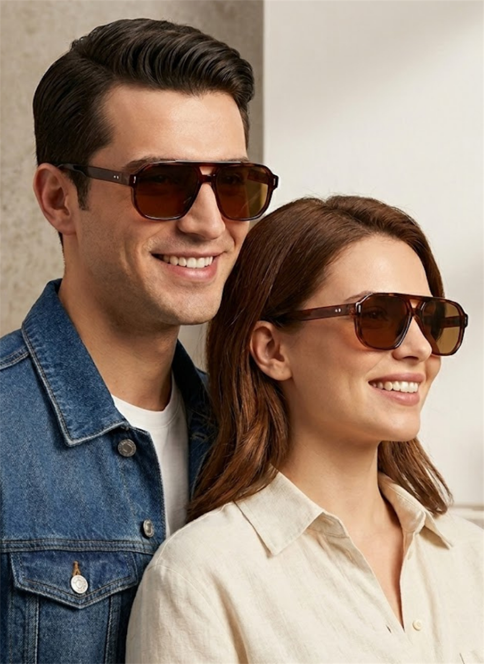 Royal Eyewear Re1009 Koyu Kahverengi Güneş Gözlüğü 