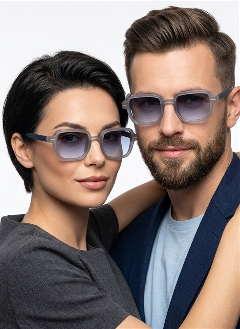Royal Eyewear Re1022 Mat Gri Güneş Gözlüğü 