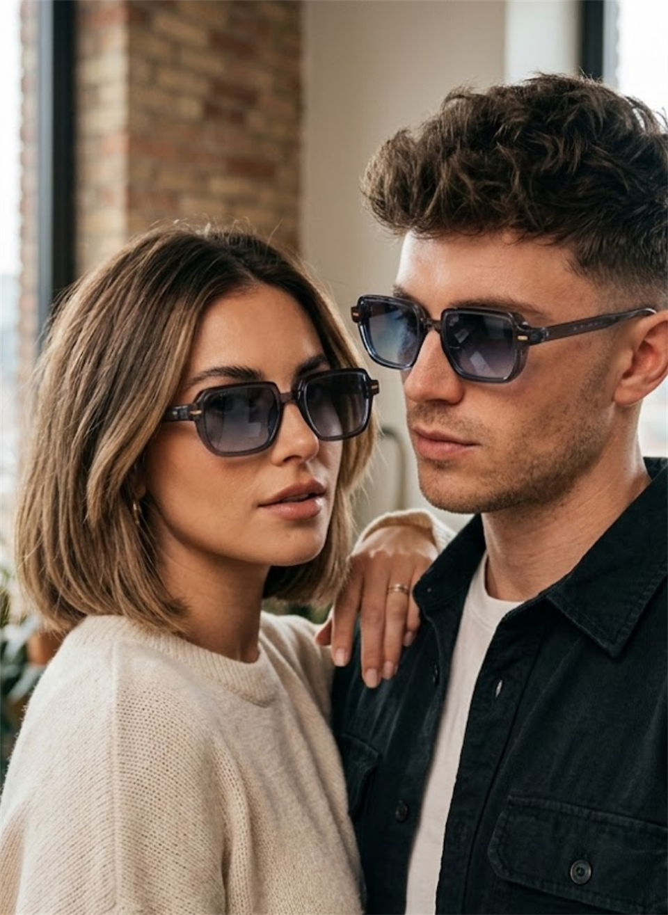 Royal Eyewear Re1022 Parlak Gri Güneş Gözlüğü 
