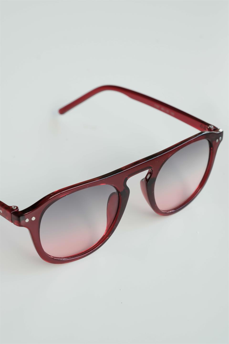 Royal Eyewear Re1107 Kırmızı Güneş Gözlüğü 