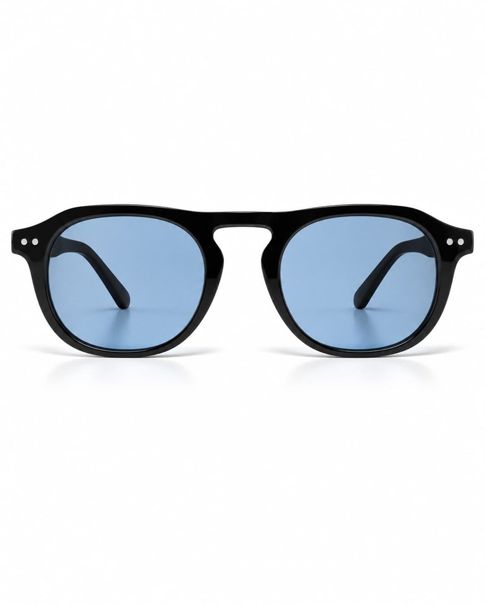Royal Eyewear Re1107 Siyah Mavi Güneş Gözlüğü 