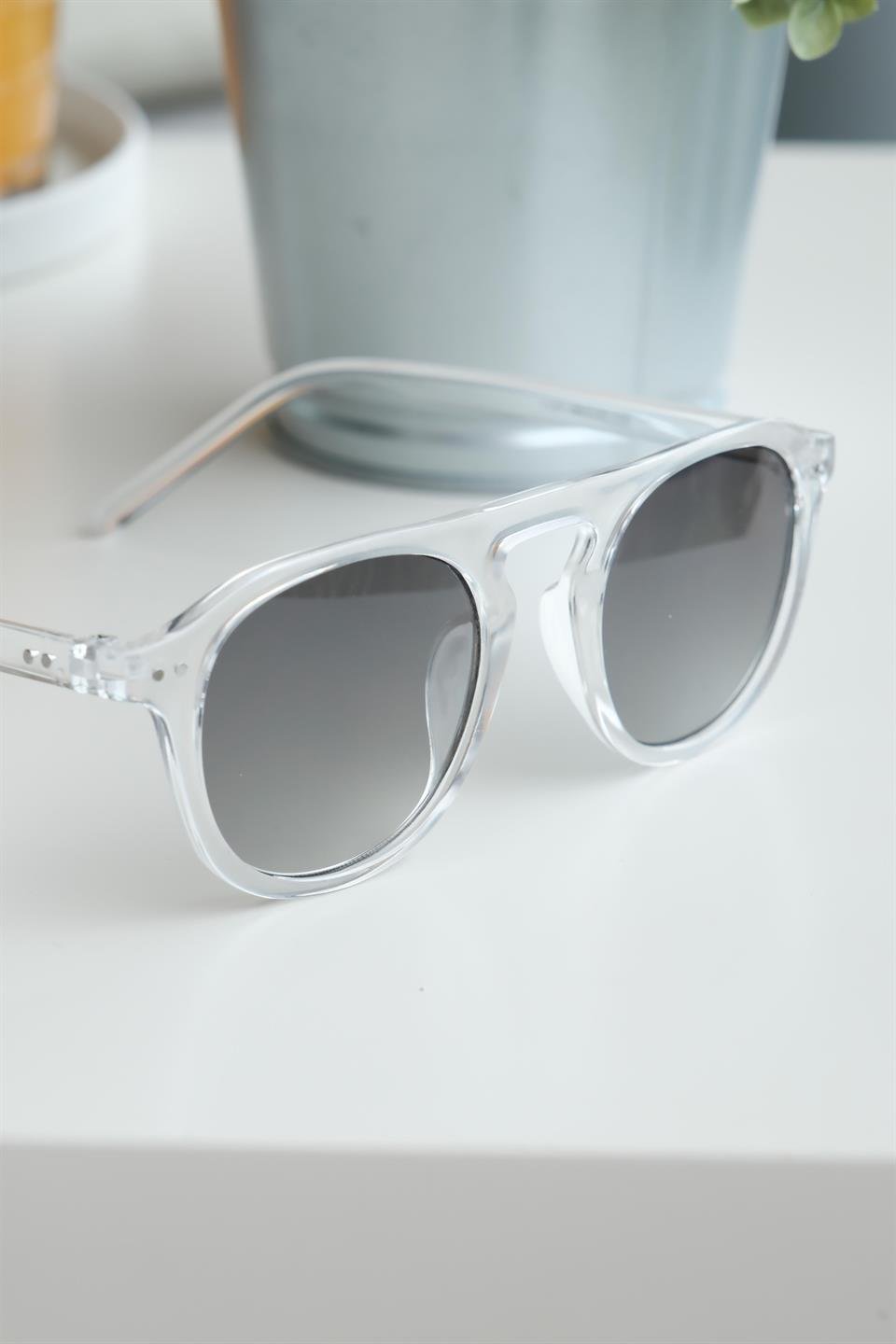 Royal Eyewear Re1107 Transparan Yeşil Güneş Gözlüğü 