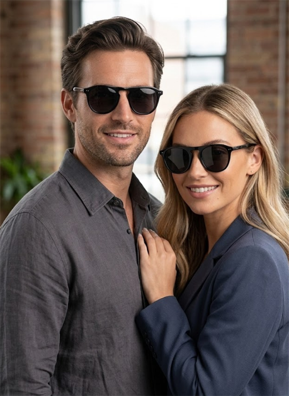 Royal Eyewear Re1107 Siyah Güneş Gözlüğü 