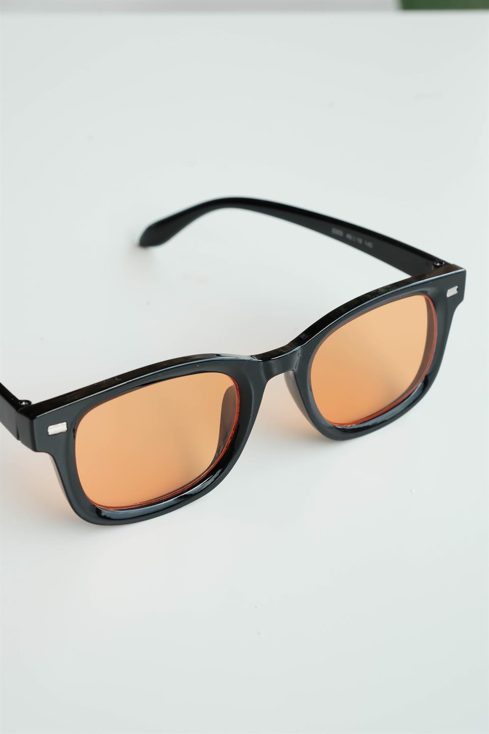 Royal Eyewear Re2303 Siyah Turuncu Güneş Gözlüğü 