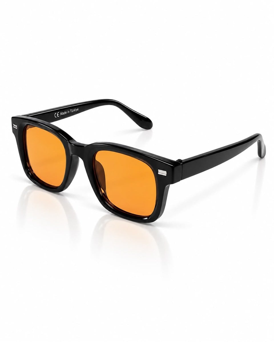 Royal Eyewear Re2303 Siyah Turuncu Güneş Gözlüğü 
