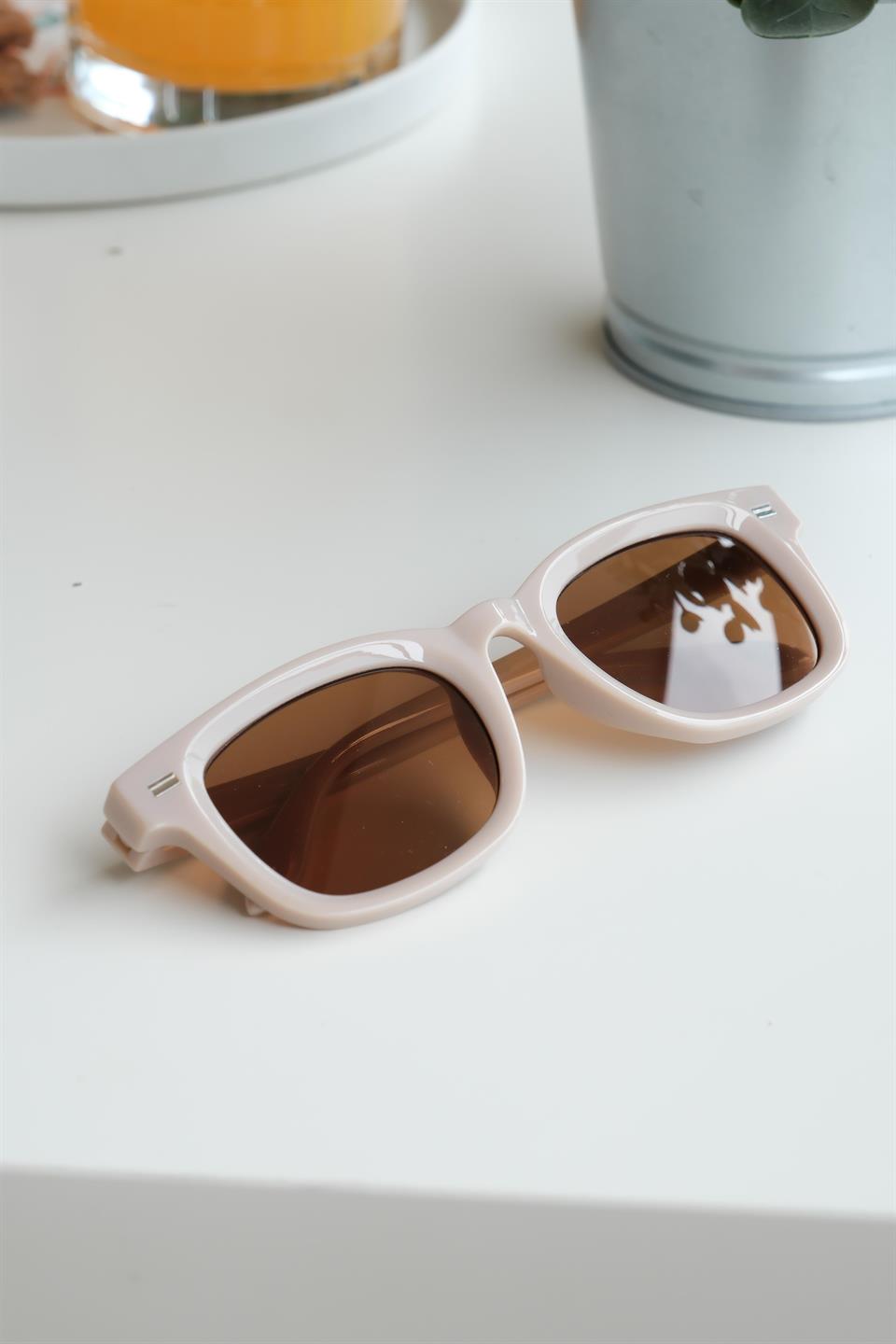 Royal Eyewear Re2303 Krem Kahverengi Güneş Gözlüğü 