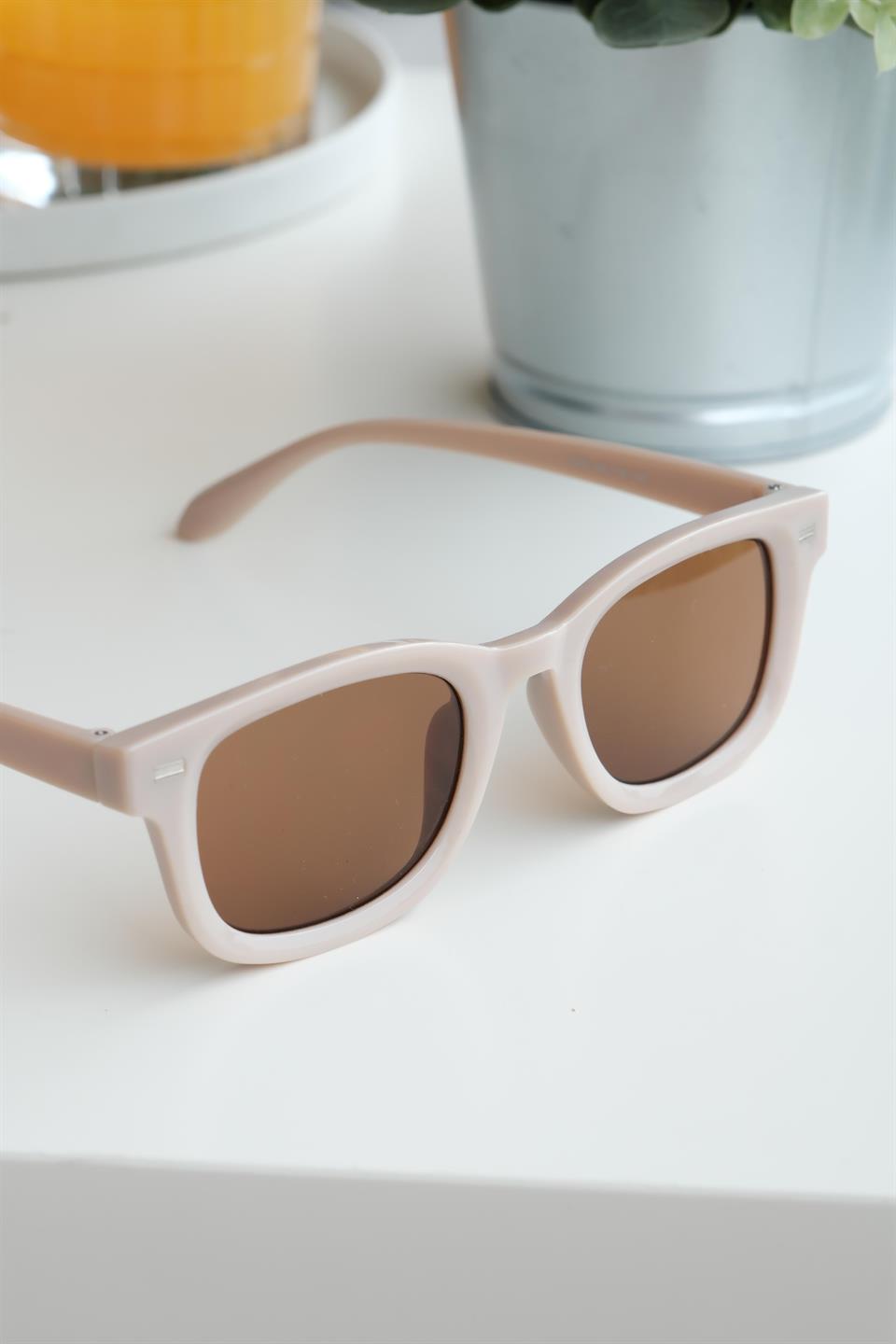 Royal Eyewear Re2303 Krem Kahverengi Güneş Gözlüğü 