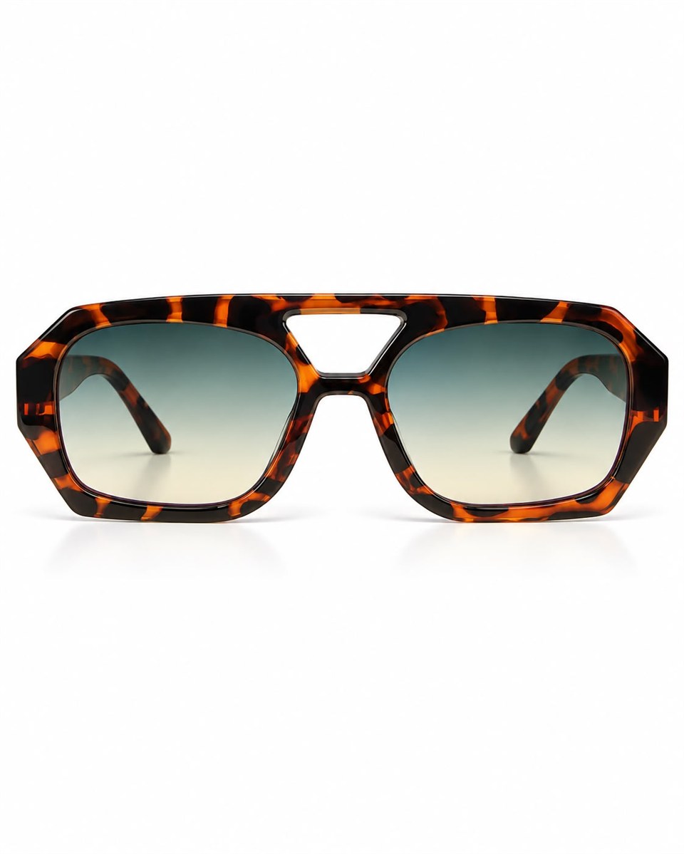 Royal Eyewear Re2707 Leopar yeşil Güneş Gözlüğü 
