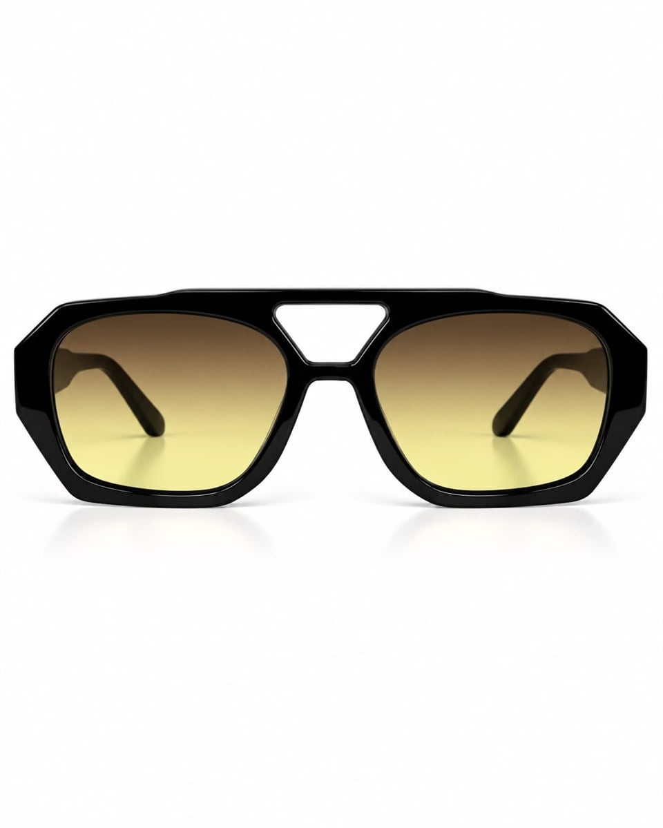 Royal Eyewear Re2707 degrade sarı Güneş Gözlüğü 