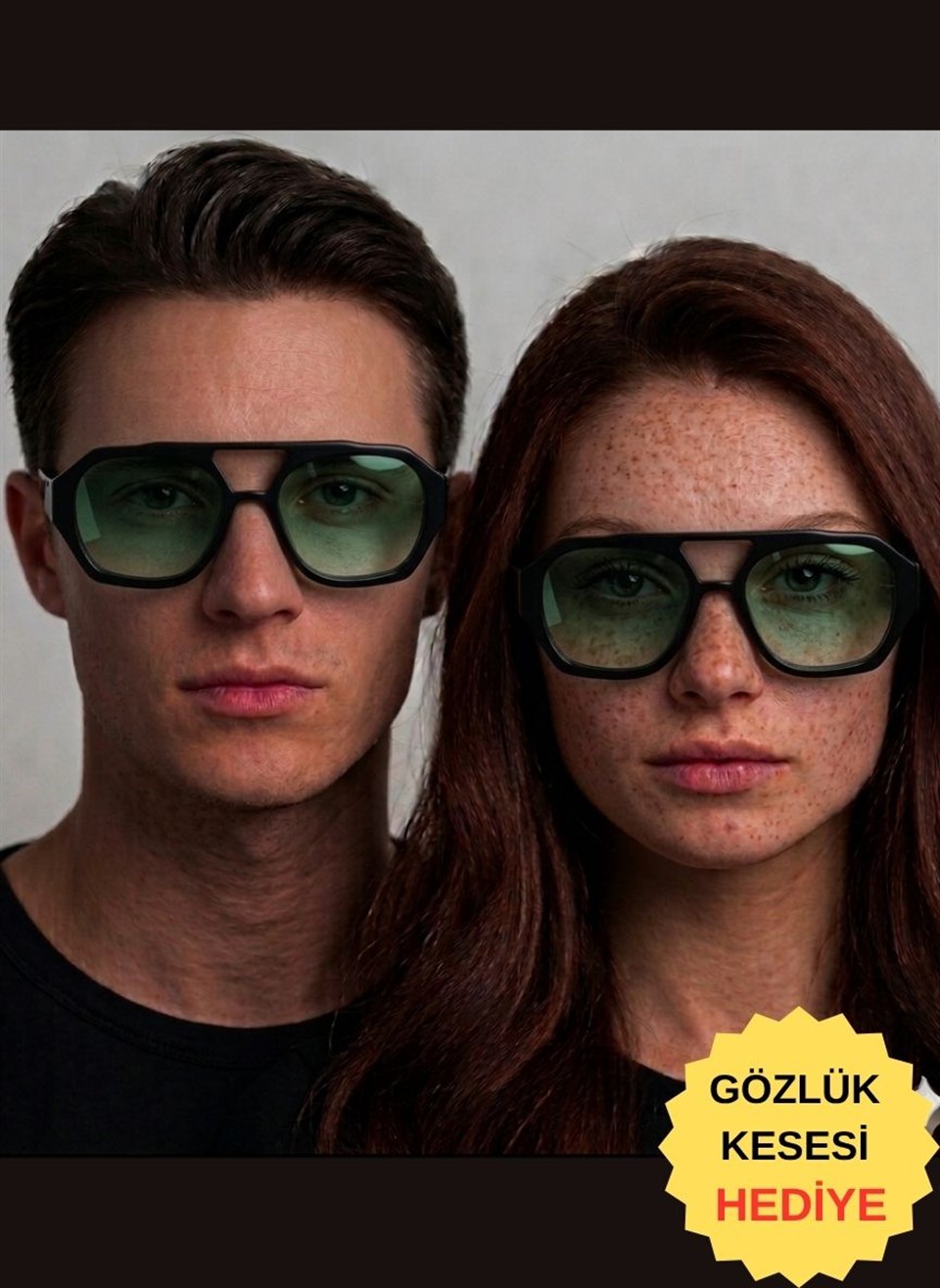 Royal Eyewear Re2707 Yeşil Güneş Gözlüğü 