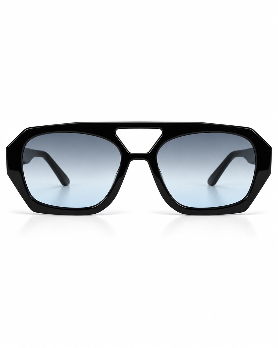 Royal Eyewear Re2707 Siyah Mavi Güneş Gözlüğü 