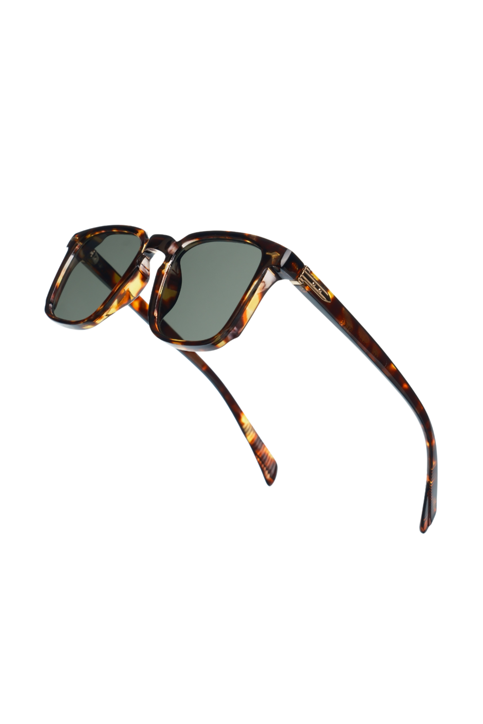 Royal Eyewear Re981 Yeşil leopar Güneş Gözlüğü 