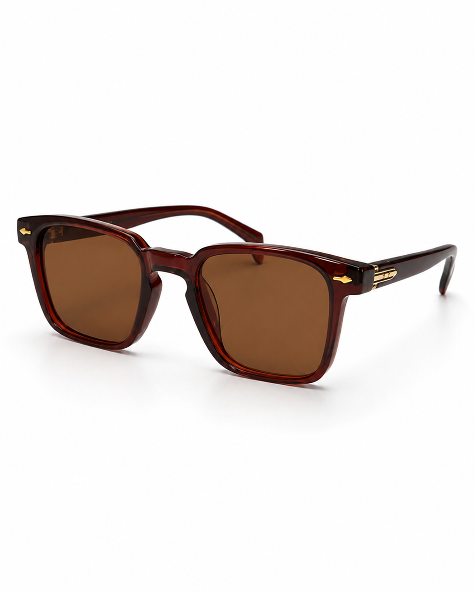 Royal Eyewear Re981 Koyu Kahverengi Güneş Gözlüğü 