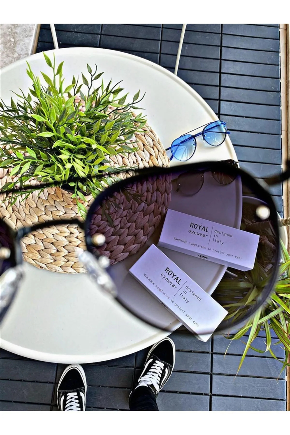 ROYAL EYEWEAR CHLOE BLACK UNISEX 