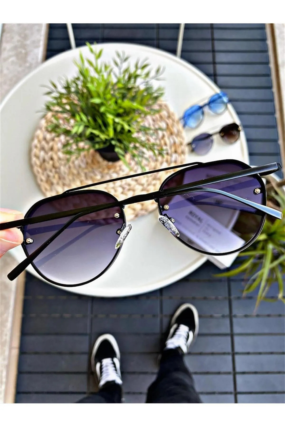 ROYAL EYEWEAR CHLOE BLACK UNISEX 