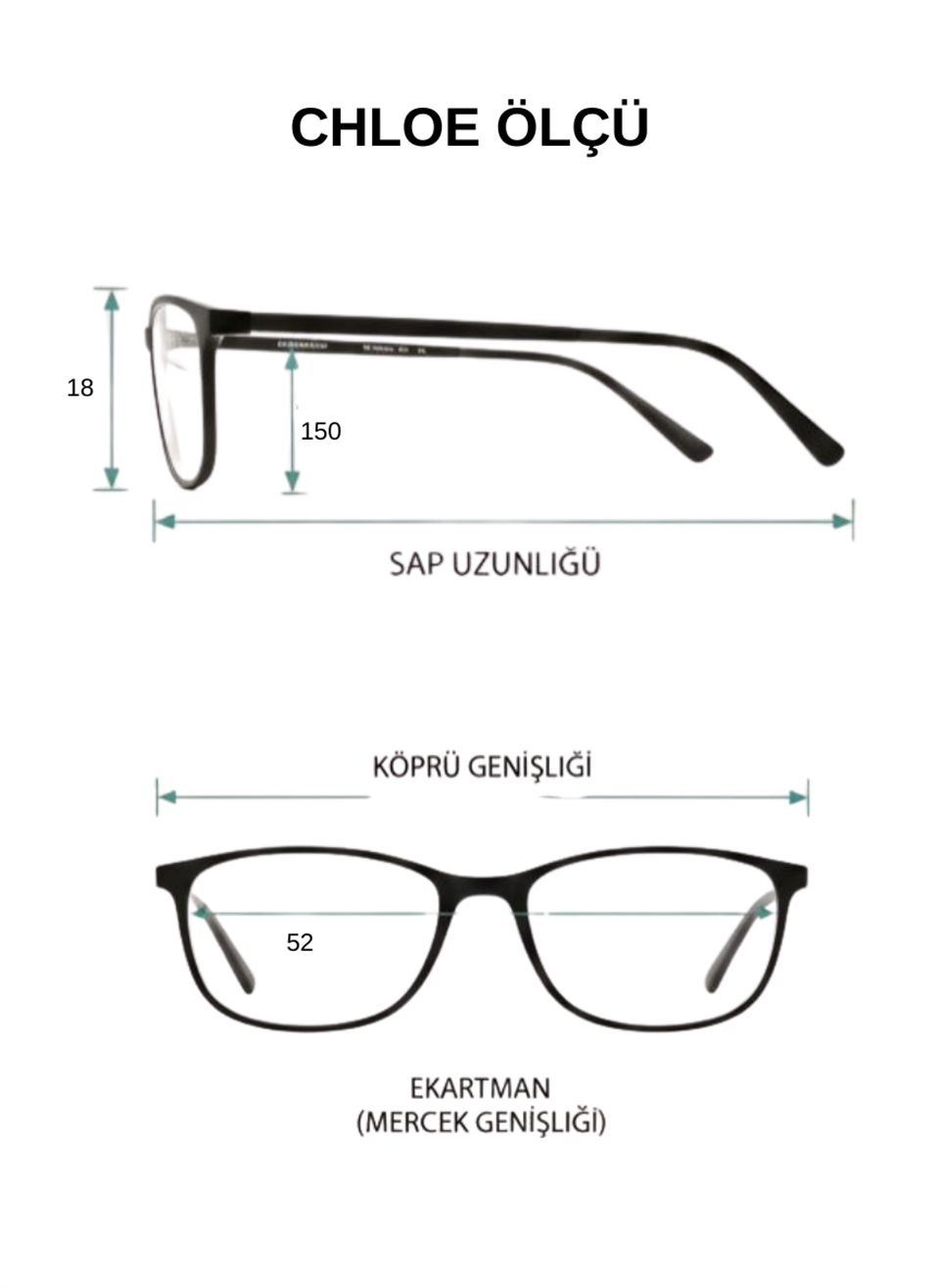 ROYAL EYEWEAR CHLOE BLACK UNISEX 