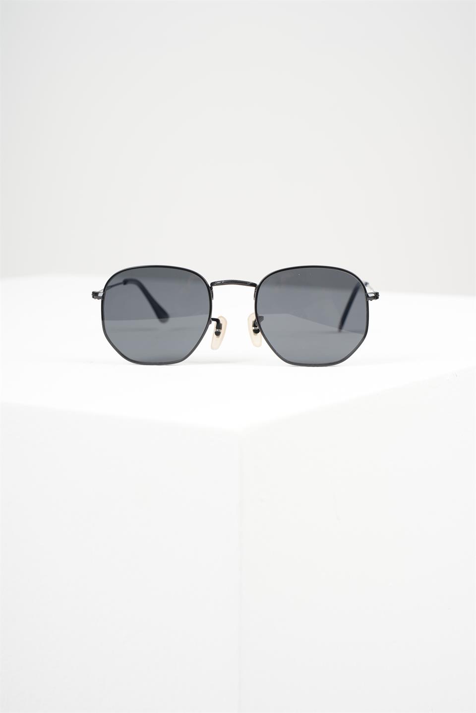 HEXA ROUND SİYAH UNİSEX GÜNEŞ GÖZLÜĞÜ