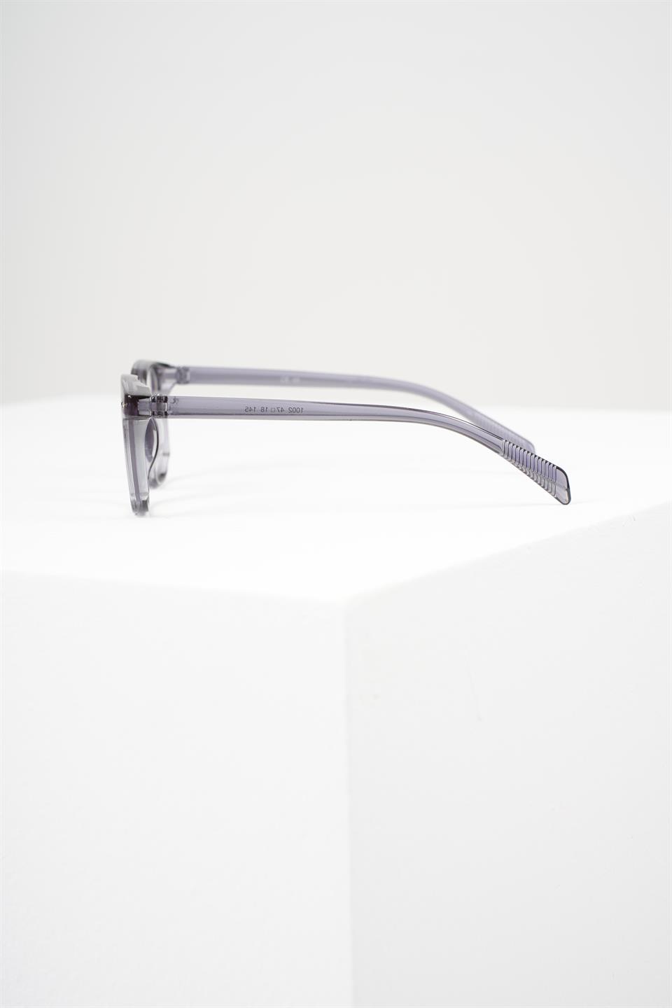 LORRAINE MAVI ISIK KORUMA ŞEFFAF GRİ UNISEX GOZLUK