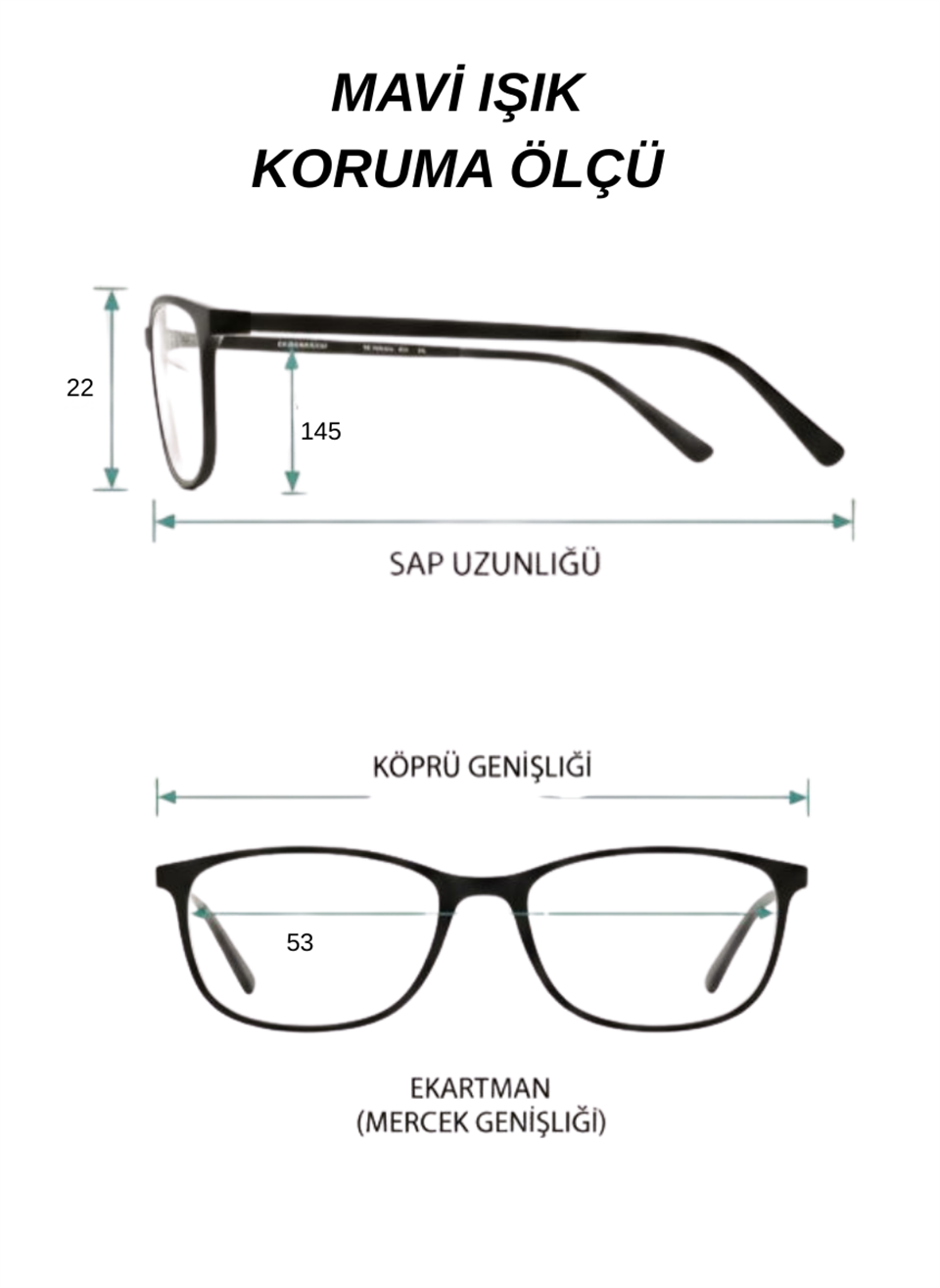 ROYAL EYEWEAR LORRAINE BLUE LIGHT PROTECTION MAT BLACK UNISEX