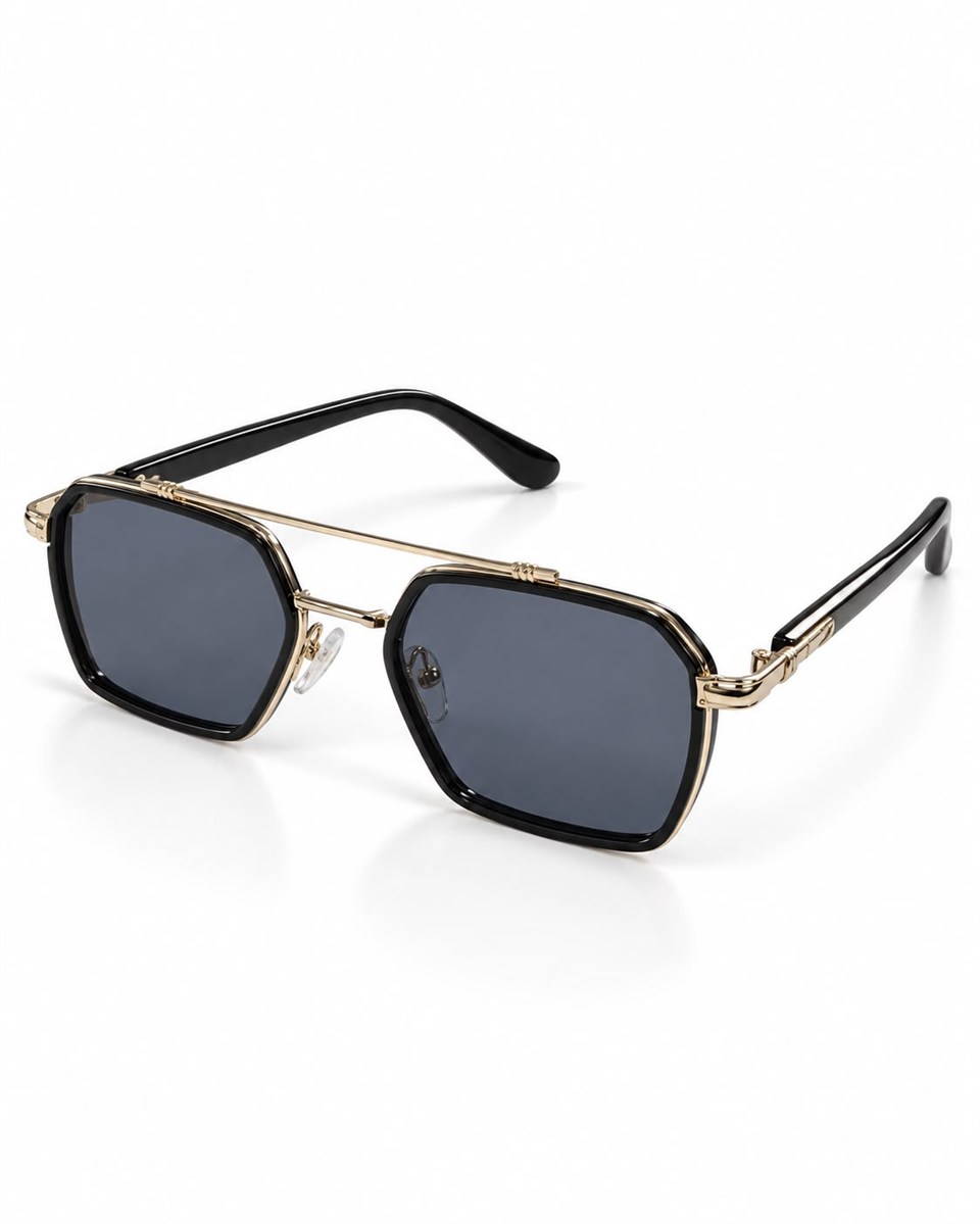 ROYAL EYEWEAR RE0039 GOLD-SİYAH GÜNEŞ GÖZLÜĞÜ