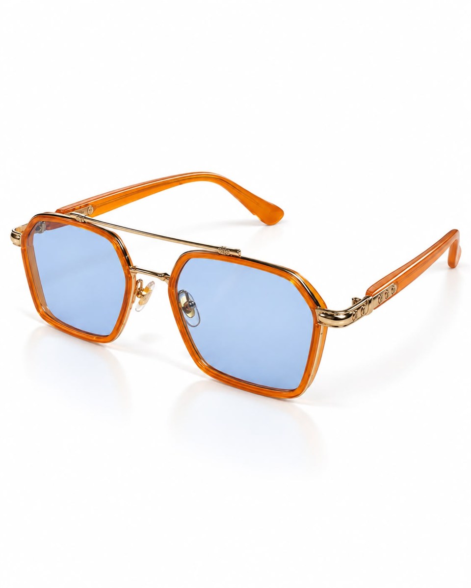 ROYAL EYEWEAR RE0039 Turuncu -Gold GÜNEŞ GÖZLÜĞÜ