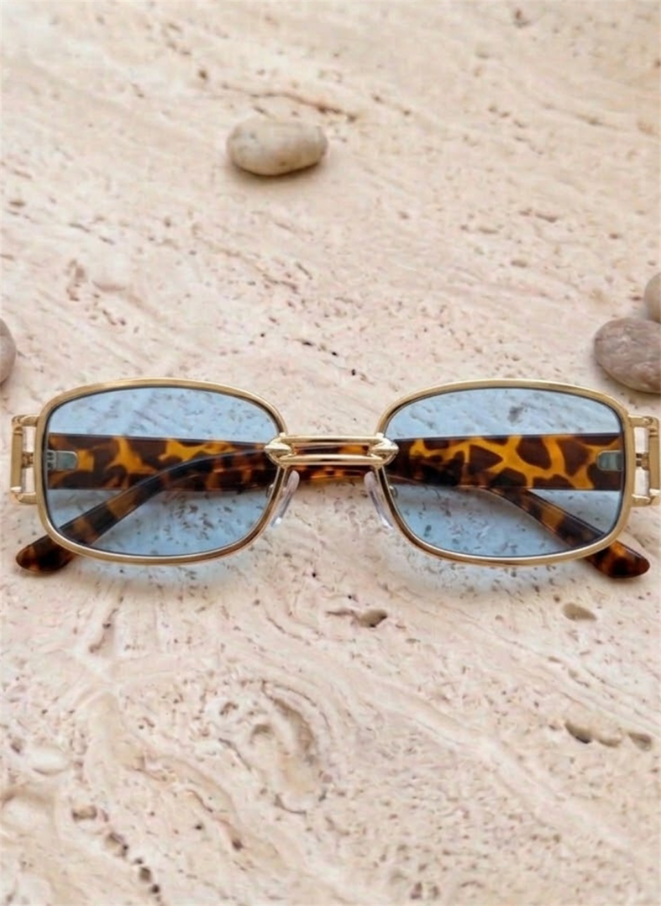 Royal Eyewear RE004 Leopar Mavi Güneş Gözlüğü