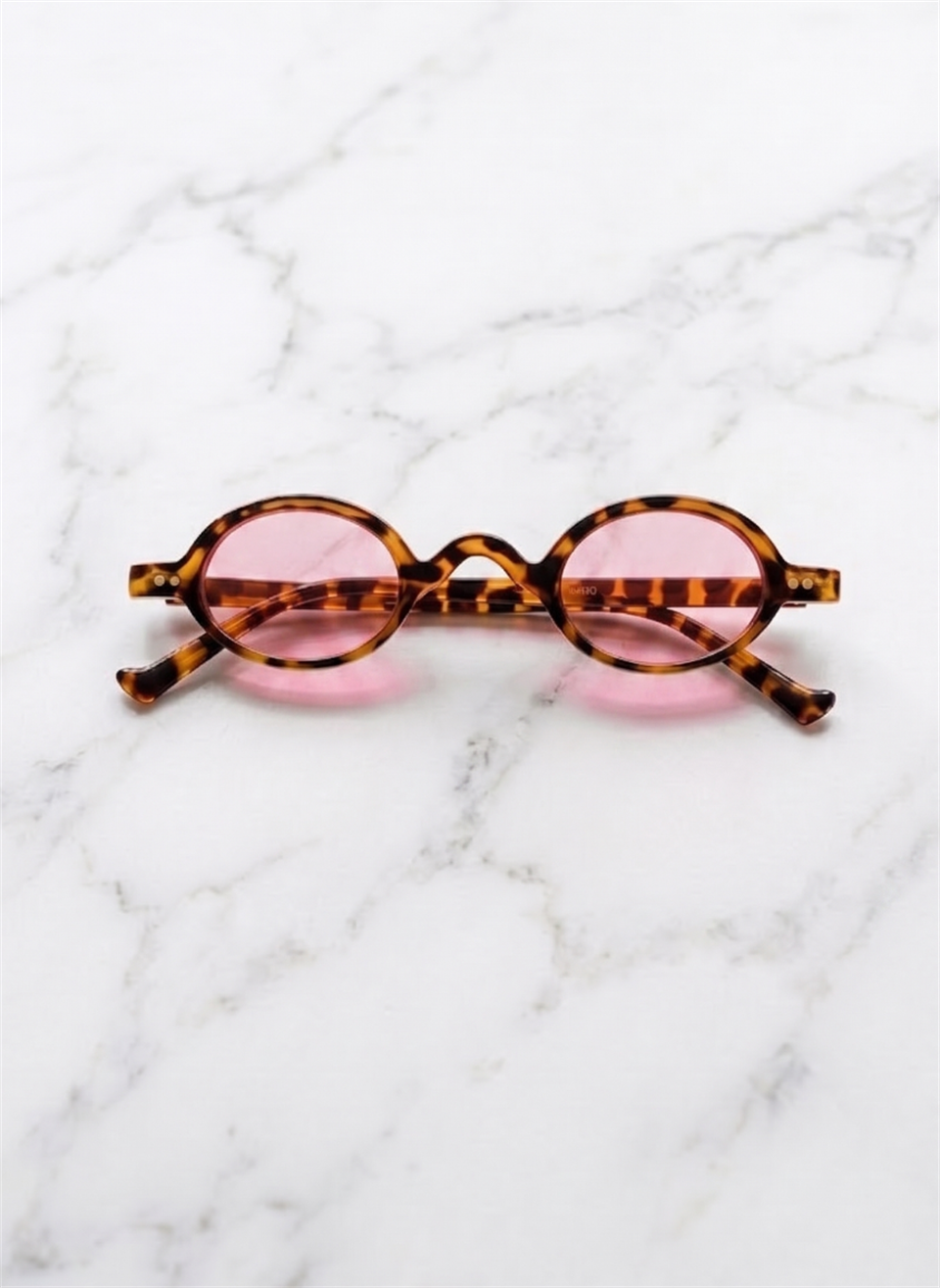 Royal Eyewear RE012 Leopar Pembe Güneş Gözlüğü