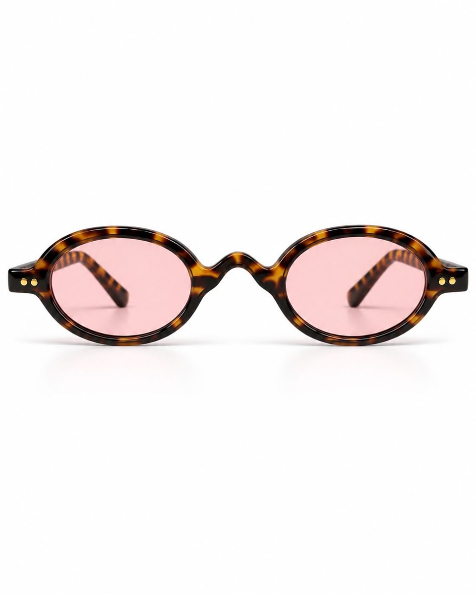Royal Eyewear RE012 Leopar Pembe Güneş Gözlüğü