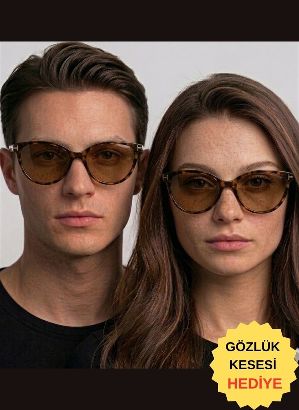 Royal Eyewear RE1033 Leopar Güneş Gözlüğü