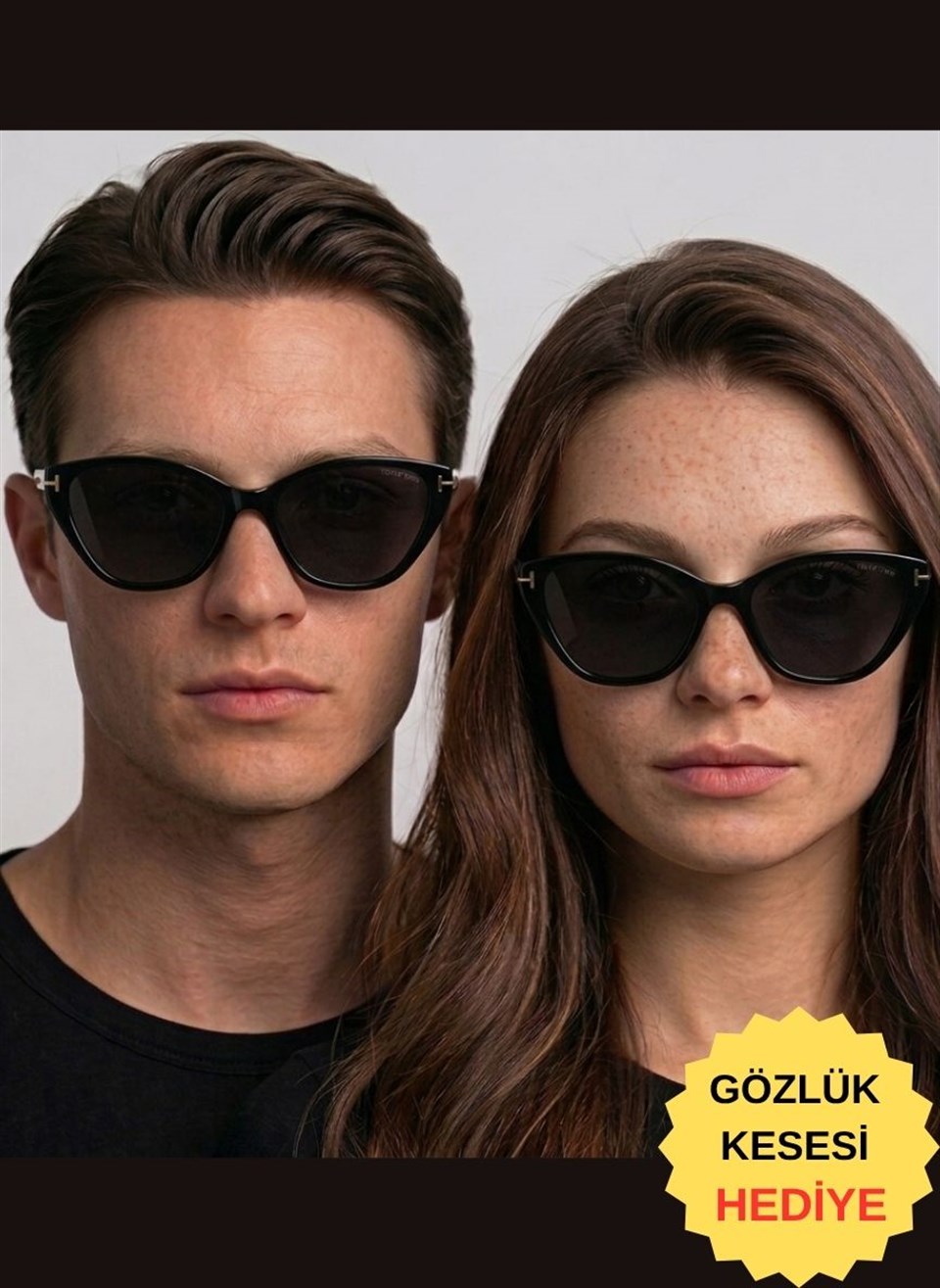 Royal Eyewear RE1033  Siyah Güneş Gözlüğü