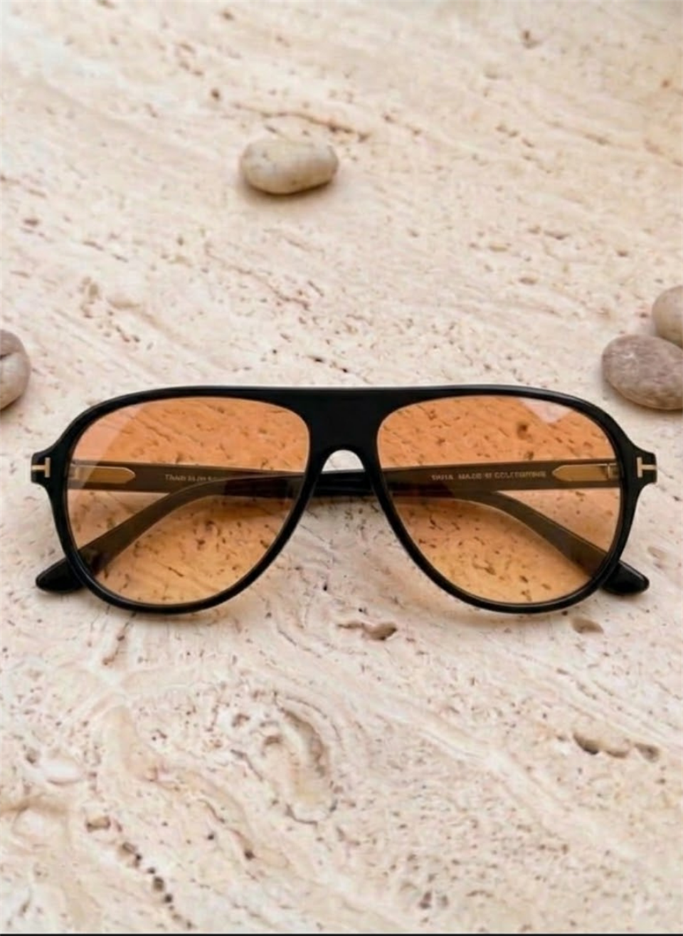 Royal Eyewear RE1048 Siyah Turuncu  Güneş Gözlüğü