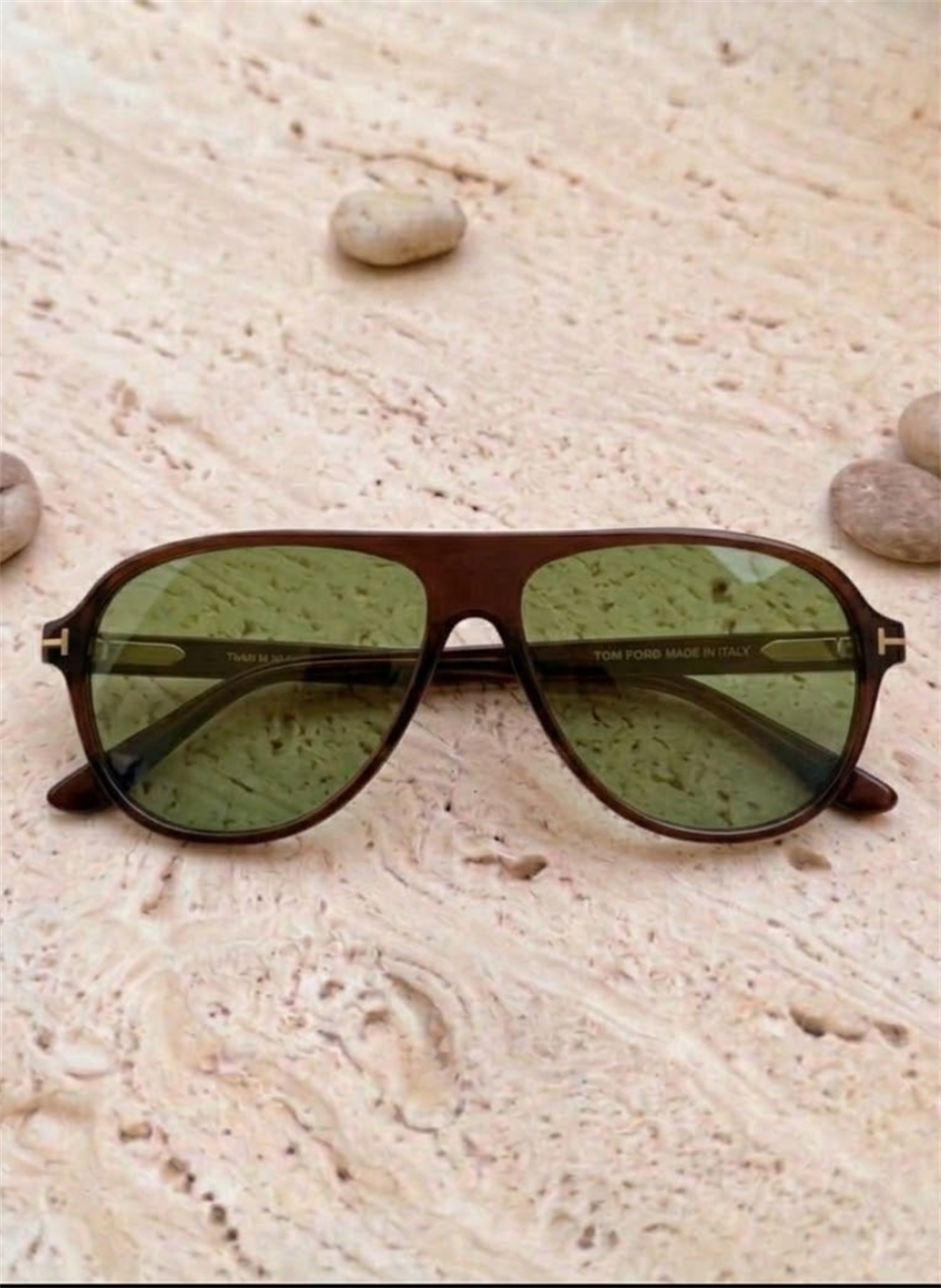 Royal Eyewear RE1048 Kahverengi-Yeşil  Güneş Gözlüğü