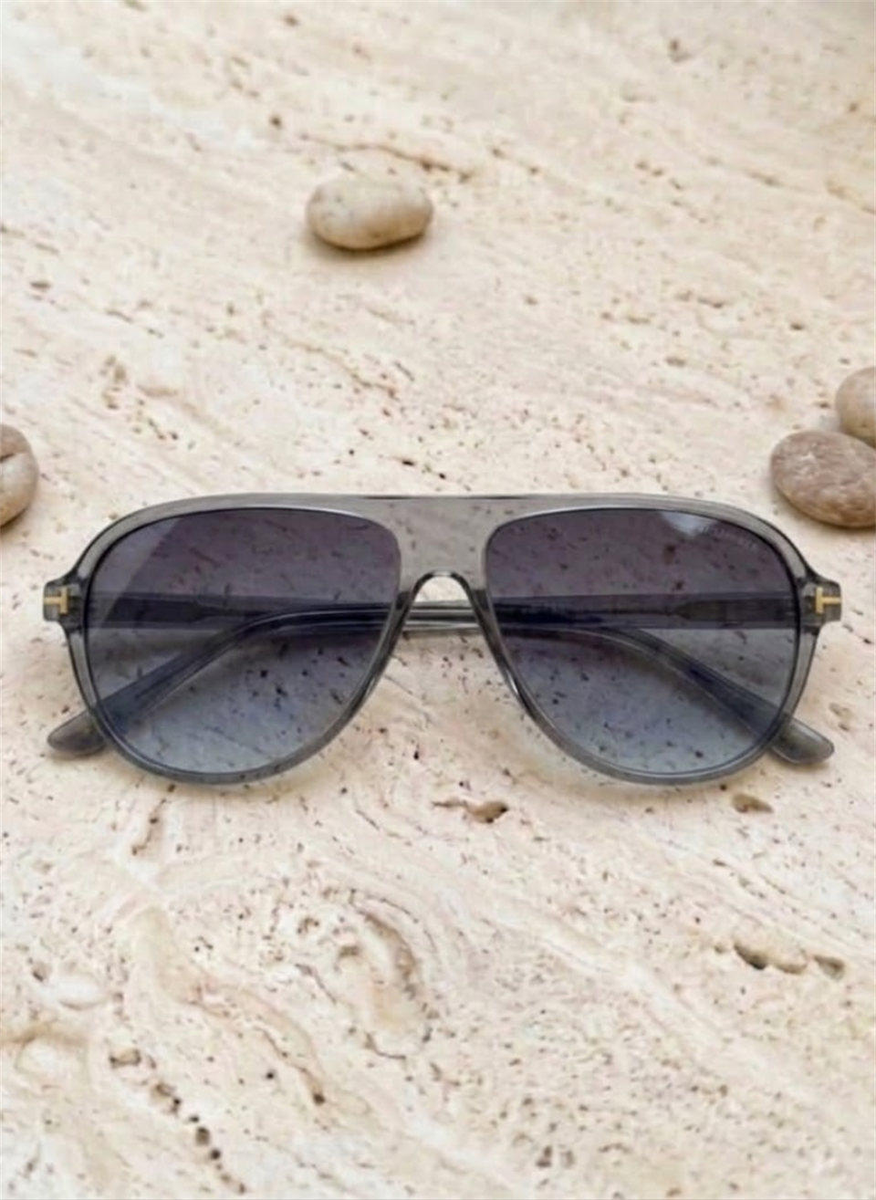 Royal Eyewear RE1048 Gri Mavi Güneş Gözlüğü
