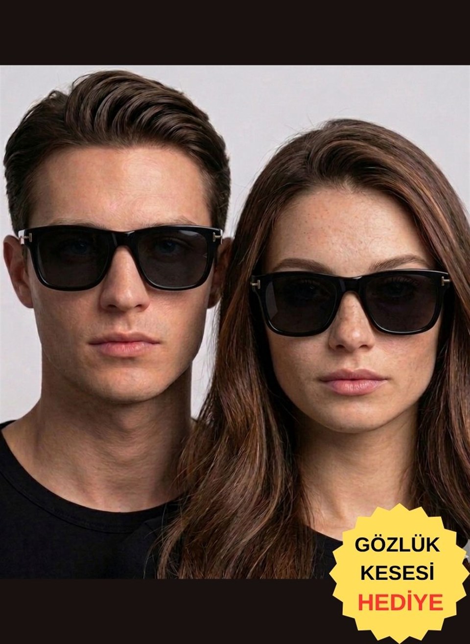Royal Eyewear RE1054 Siyah Güneş Gözlüğü