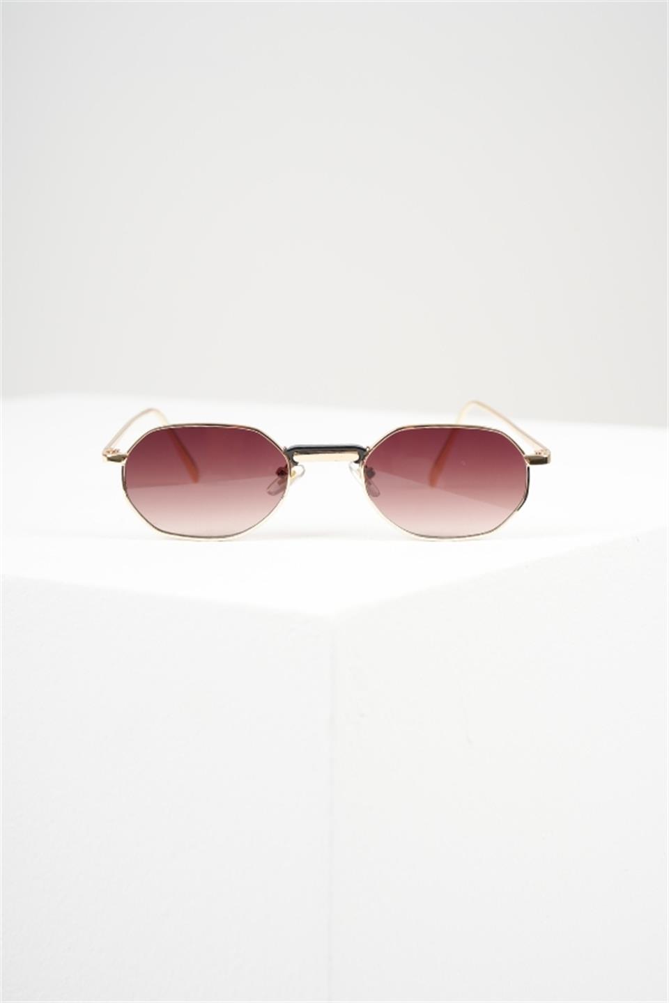 ROYAL EYEWEAR RE1618 GOLD KAHVERENGİ  UNISEX GÜNEŞ GÖZLÜĞÜ