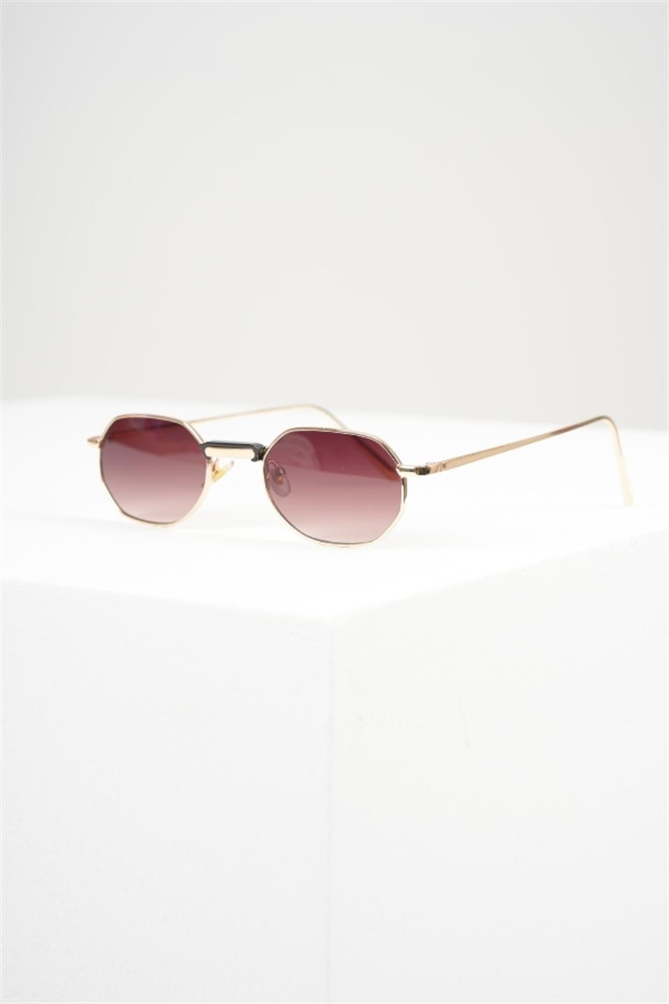 ROYAL EYEWEAR RE1618 GOLD KAHVERENGİ  UNISEX GÜNEŞ GÖZLÜĞÜ
