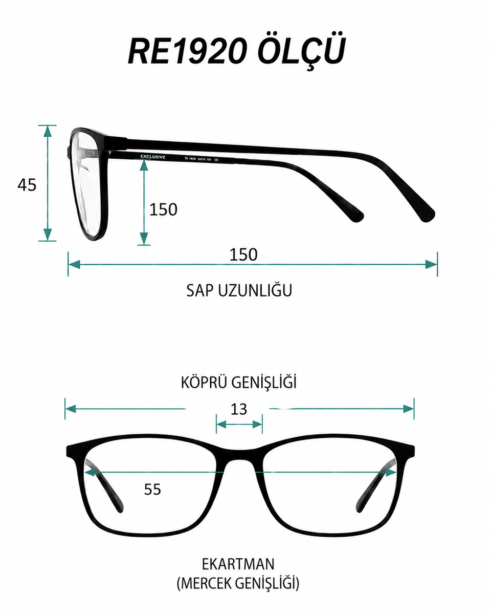 RE1920 Siyah Turuncu Güneş Gözlüğü Kadın & Erkek UV400 Cam Orjinal CE Belgeli 
