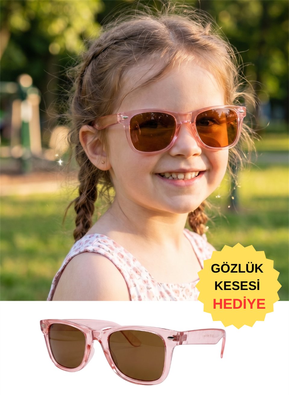 Royal Eyewear RE1920 Pembe Çocuk  Güneş Gözlüğü