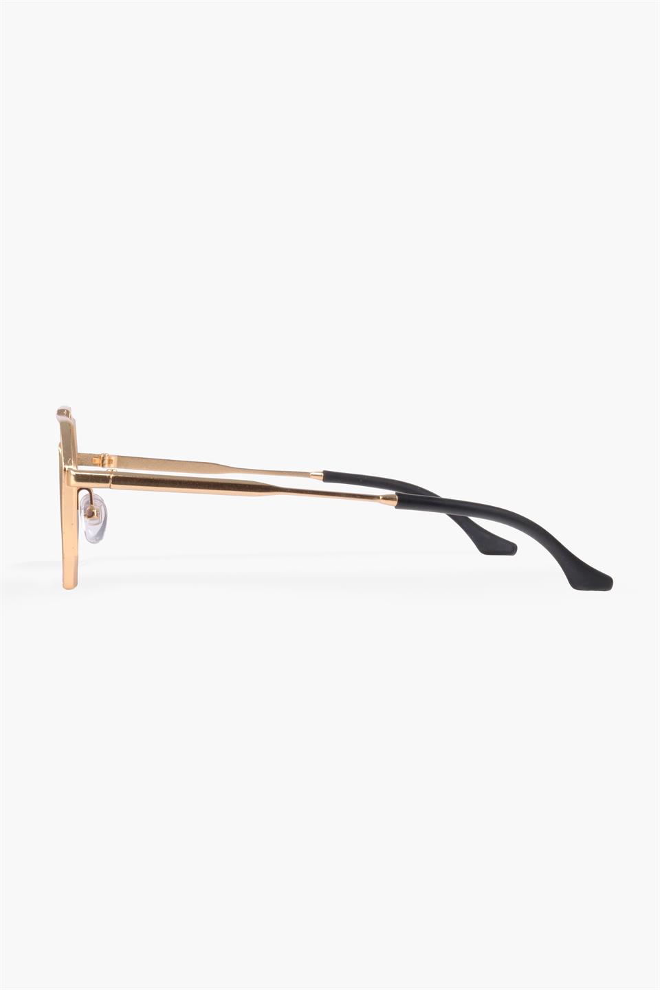 ROYAL EYEWEAR RE21021 GOLD BLACK UNISEX 