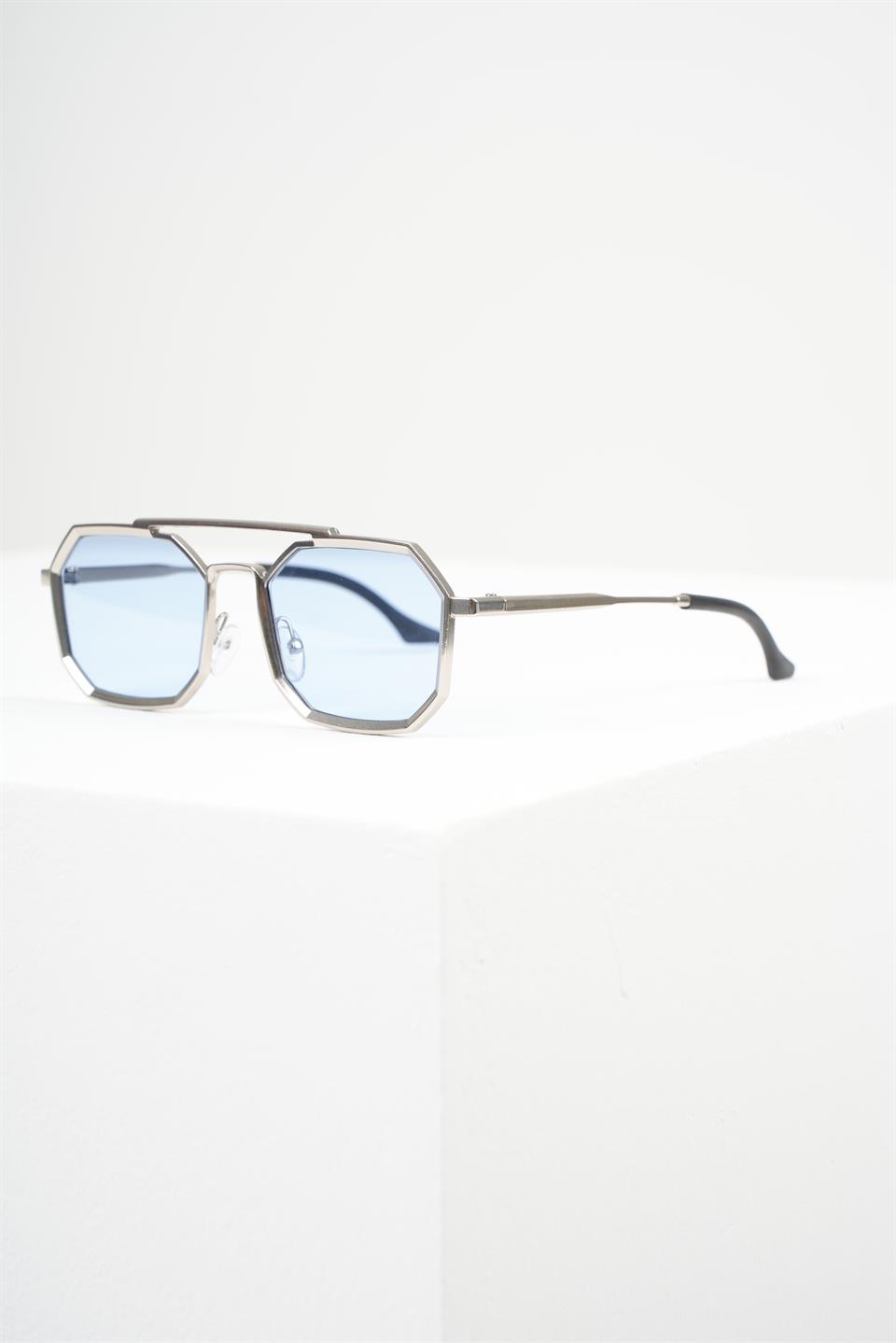 ROYAL EYEWEAR RE21021 SILVER BLUE UNISEX 