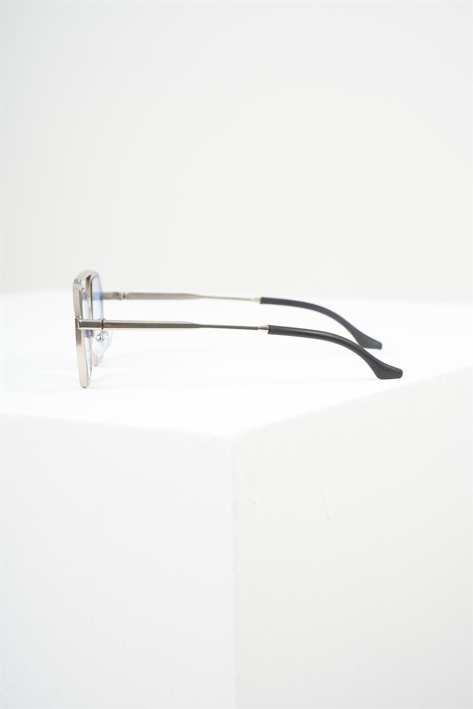 ROYAL EYEWEAR RE21021 SILVER BLUE UNISEX 