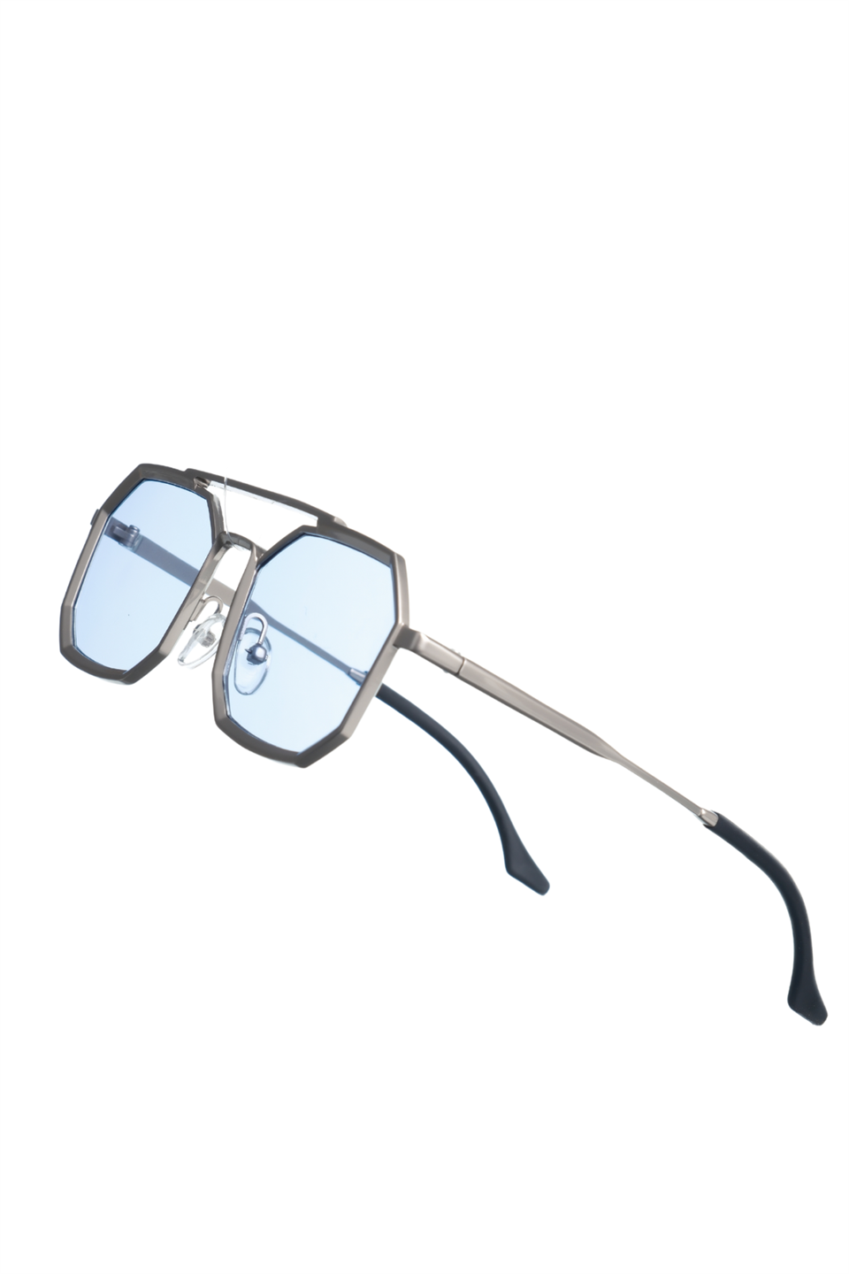 ROYAL EYEWEAR RE21021 SILVER BLUE UNISEX 